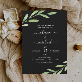 Budget Greenery Rustic Simple Elegant Wedding