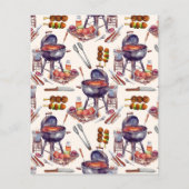 Budget GRILLEN Rustic Couples Baby Shower BabyQ (Rückseite)