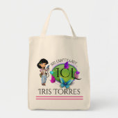 Budget Grocersize Tote Bag Tragetasche (Vorne)