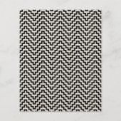 Budget Groovy 70er Black All-in-One Hochzeitseinla (Rückseite)