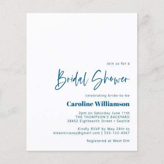 Budget Groovy Colorful Einzigartiges Retro-Brautpa (Vorderseite)