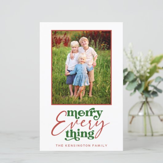 Budget Grün alles Urlaub Foto (Stehend Vorderseite)