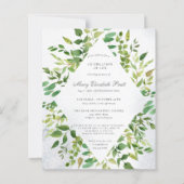 Budget Grüne Feier zur Beerdigung des Lebens (Vorderseite)