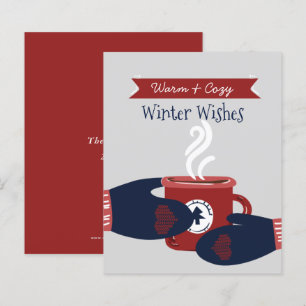 Budget Gute-Wünsche-Kaffe Weihnachts-Feiertagskart