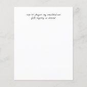 BUDGET Gypsophila Babys Atemberaubende Einladung H (Rückseite)