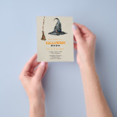 Budget Halloween-Party lustige Einladung Flyer (Gruppe)