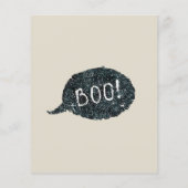 Budget Halloween-Party lustige Einladung Flyer (Hinten)