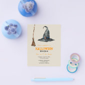 Budget Halloween-Party lustige Einladung Flyer (Einzeln)