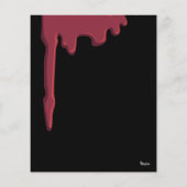 BUDGET Halloween-Party Pumpkin Dripping Blood Crow (Rückseite)