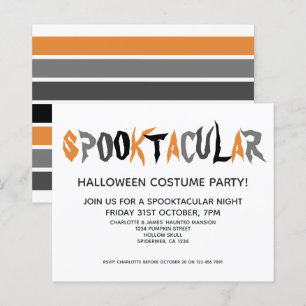 BUDGET Halloween Spooktacular-Party Streifen