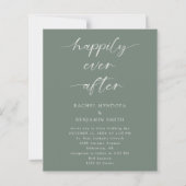 Budget Happily Ever After Wedding 2-Sided Details  (Vorderseite)