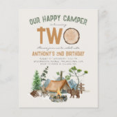 Budget Happy Camper Woodland 2. Geburtstag (Vorderseite)