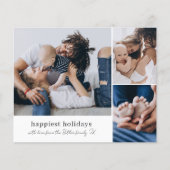 Budget Happy Holidays 3 Foto Unterschrift Weihnach (Vorderseite)