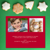 Budget Happy Holidays 3 Foto Weihnachtskarte