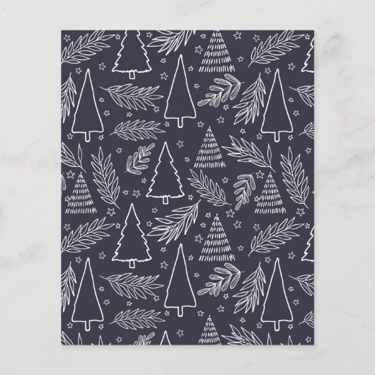 Budget Happy Holidays Card (Rückseite)