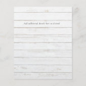 Budget Happy Holidays Fotokarten Abstrakt Moderne Flyer (Hinten)