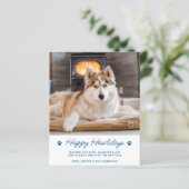 Budget Happy Holidays Personalisiert Hunde Hunde F (Stehend Vorderseite)
