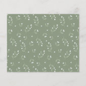 Budget Happy Holidays Skript Weihnachtsfotokarte (Rückseite)