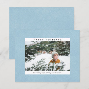 Budget Happy Holidays Snow & Foto