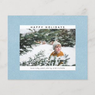 Budget Happy Holidays Snow & Foto Flyer