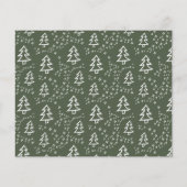 Budget Happy Holidays Weihnachten Foto Weihnachtsk (Rückseite)