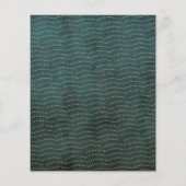 Budget Happy New Year Moderne Typografie Foto-Kart Flyer (Hinten)