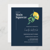 Budget Hauptpresse Blue Lemon Citrus Dusche (Vorne/Hinten)