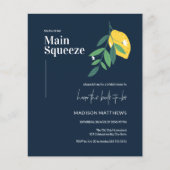 Budget Hauptpresse Blue Lemon Citrus Dusche (Vorderseite)