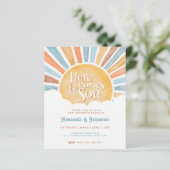 Budget Hier kommt der Sohn Boho-Baby-Party (Stehend Vorderseite)