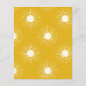 Budget Hier kommt der Sohn Retro Junge Dusche (Rückseite)