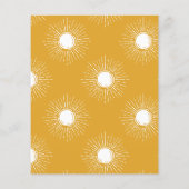 Budget Hier kommt die kleine Babydusche Danke (Rückseite)