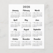 Budget Highland Cow 2025 Kalender LKW Weihnachten (Rückseite)