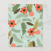 BUDGET Hipster Hirsch Personalisierte Weihnachtska (Rückseite)