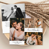 Budget Hochzeit Foto Collage Vielen Dank Script Ca
