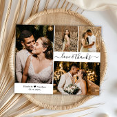 Budget Hochzeit Foto Collage Vielen Dank Script Ca