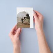 BUDGET Hochzeit Foto Vielen Dank Card Flyer (Gruppe)