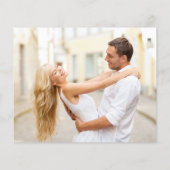 Budget Hochzeit Speichern Sie den Date Foto Flyer (Hinten)