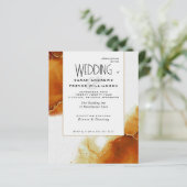 Budget Hochzeit Toskana Topaz Abstrakter Himmel (Stehend Vorderseite)