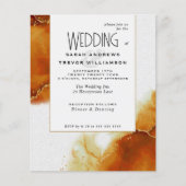 Budget Hochzeit Toskana Topaz Abstrakter Himmel (Vorderseite)