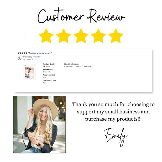 Budget Hochzeit Vielen Dank Foto Minimalistischer Flyer