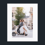 Budget Hochzeit Vielen Dank Foto Moderne Eleganz Flyer<br><div class="desc">Budget Wedding Dankeschön Foto Moderne einfache Elegante Kalligraphie Script Card mit dem eleganten Text "Danke" in modernen weißen Hand Schriftzeichen Schrift Typografie auf der Vorderseite mit Ihrer personalisierten Botschaft auf der Rückseite. Personalisieren Sie Ihre Hochzeitskarten, indem Sie den Text in den dafür vorgesehenen Textfeldern bearbeiten. Entworfen von ©Evco Studio www.zazzle.com/store/evcostudio...</div>