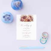 Budget-Hochzeitseinladung | Archer Flyer (Einzeln)