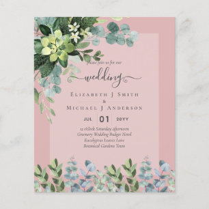 BUDGET-HOCHZEITSEINLADUNGEN TERMIN VORBEHALTEN - G FLYER