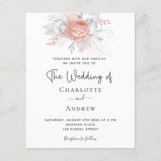 Budget Hochzeitsgold Rose (Vorderseite)