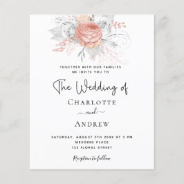 Budget Hochzeitsgold Rose