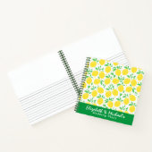 Budget Hochzeitsplaner Personalisiert Trendy Moder Notizblock (Innenseite)