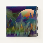 Budget Hochzeitsplaner Personalisiert Trendy Moder Notizblock (Rückseite)