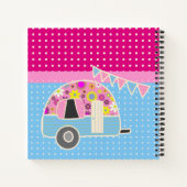 Budget Hochzeitsplaner Personalisiert Trendy Moder Notizblock (Rückseite)