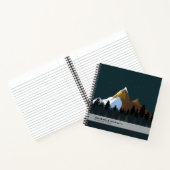 Budget Hochzeitsplaner Personalisiert Trendy Moder Notizblock (Innenseite)