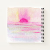 Budget Hochzeitsplaner Personalisiert Trendy Moder Notizblock (Rückseite)